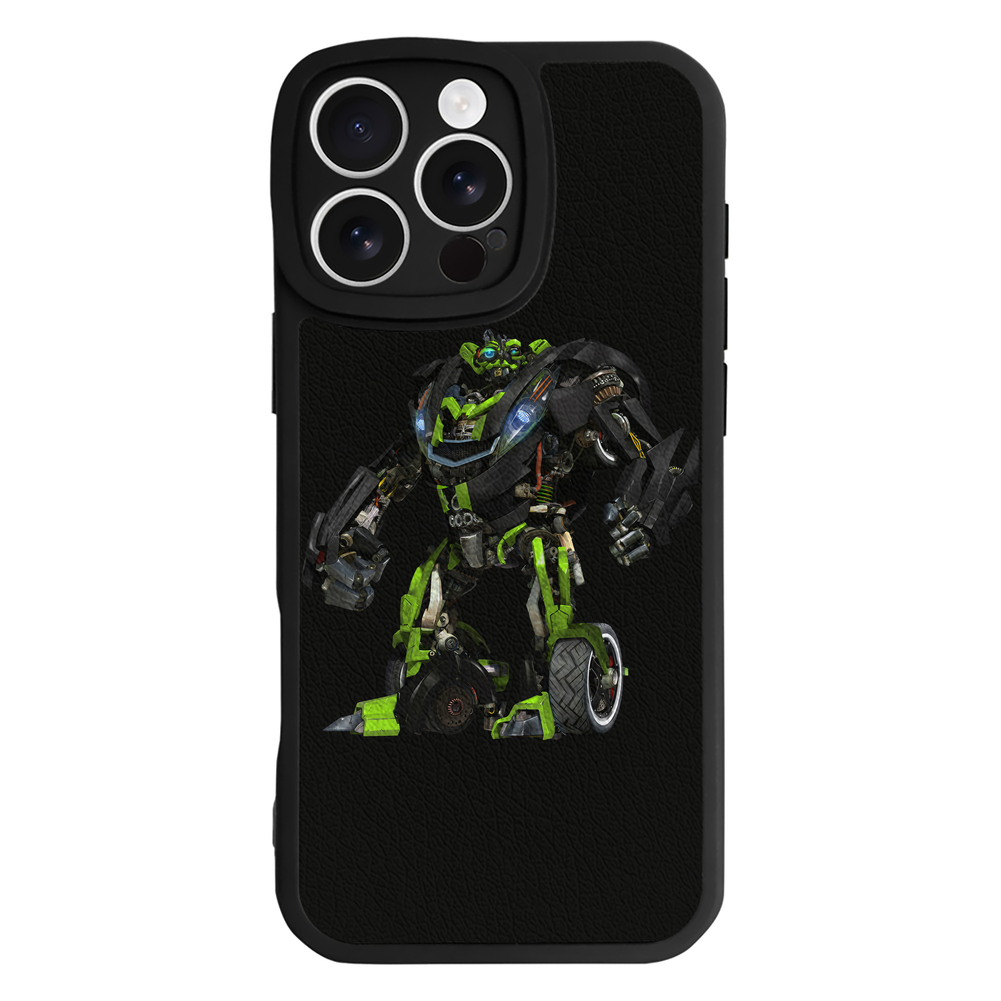 （画像用） Transformers トランスフォーマー 【iPhone 16シリーズ対応】シリコンスマホケース（レザー調） 材質：シリコン